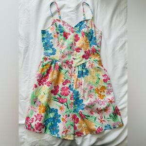 Old Navy Colorful Floral Romper
